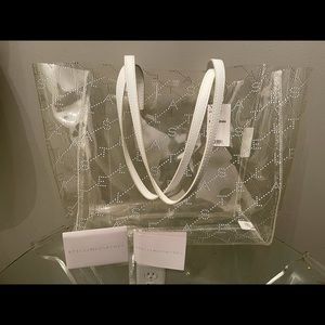 New With Tags Stella McCartney Clear Monogram Tote